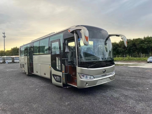 Χρησιμοποιημένο λεωφορείο για πώληση 49 θέσεις φύλλο άνοιξη 2016 έτος Μέση πόρτα Yutong ZK6115