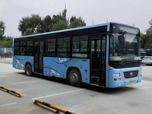 Βάση προς πώληση μεταχειρισμένο λεωφορείο πόλης κινητήρας CNG 31/81 θέσεις 11,5 μέτρα μήκος Youngtong λεωφορείο