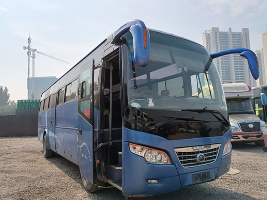 ZK6102D Προεπιλεγμένα λεωφορεία Yutong Στρίψιμο παράθυρο 43 θέσεις Μεγάλο χώρο αποσκευών