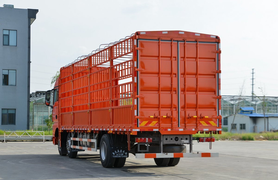 Χρησιμοποιούμενο φορτηγό Howo SITRAK G7 μοντέλο 6*2 φορτηγό φορτηγό φύλλο άνοιγμα 8,6 μέτρα μακρύ κουτί