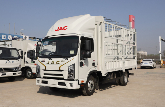 Χρησιμοποιημένα φορτηγά από την Κίνα JAC S6 μοντέλο 4 * 2 ελαφρύ φορτηγό Cummins κινητήρα 160hp
