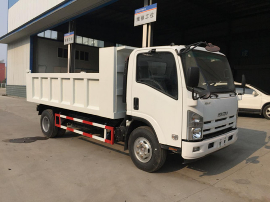 Χρησιμοποιημένα φορτηγά 4*2 φορτώνοντας 10 τόνους 5,2 μέτρα μήκος κουτί 9 κυβικά Isuzu ντάμπερ καινούργιο