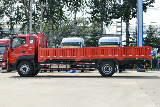 10 τόνων φορτηγό φορτηγό Τάξι 4 * 2 διπλά πίσω ελαστικά Euro 3 Cummins κινητήρας 5150 μεταξόνιο