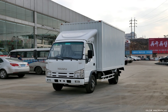 15 τόνων φορτηγό Euro 4 Isuzu 4×2 φορτηγό φορτηγό φορτηγό 6 ελαστικών πολυφυλλών 35 κυβικά κουτί