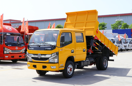 Μίνι φορτηγό για πώληση Euro 5 εκπομπές Κινέζικη μάρκα Tipper διπλή καμπίνα 4 * 2 λειτουργία οδήγησης