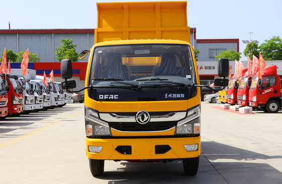 Μίνι φορτηγό για πώληση Euro 5 εκπομπές Κινέζικη μάρκα Tipper διπλή καμπίνα 4 * 2 λειτουργία οδήγησης