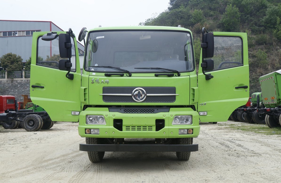 Χρησιμοποιούμενα φορτηγά μικρού τύπου 4*2 Dongfeng Dump Truck Tianjin Single Cab Loading 10 τόνων