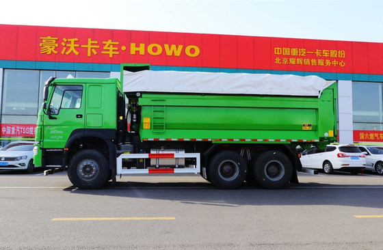 Σινο Truck Moteur 400 Weichai Μηχανή 6×4 Howo Dumper Truck Φελλός Άνοιξη 10 τροχούς Οδική Μεταφορά