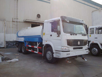 9760×2500×2990mm χρησιμοποιημένο φορτηγό δεξαμενών νερού, φορτηγά 18 νερού από δεύτερο χέρι κυβικός μετρητής