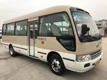 Χρησιμοποιημένο λεωφορείο επιβατών KINGLONG 22 καθίσματα με το έτος μηχανών diesel YC 2014 που γίνεται