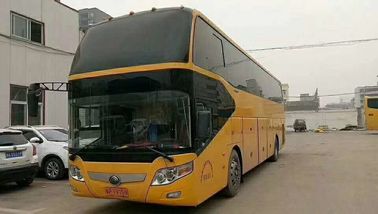 Λεωφορείο τουριστών από δεύτερο χέρι Yutong, χρησιμοποιημένα λεωφορεία πολυτέλειας με τη μηχανή 4 Wechai φρένο δίσκων ροδών