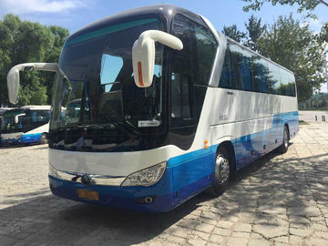 55 καθισμάτων χρησιμοποιημένη Yutong πολυτέλειας τυποποιημένη 100 Km/H λεωφορείων ευρο- 4 ανώτατη ταχύτητα εκπομπής