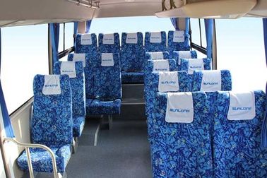 Μίνι λεωφορείο από δεύτερο χέρι εμπορικών σημάτων Shenlong, χρησιμοποιημένο μίνι σχολικό λεωφορείο 19 κάθισμα 95 ανώτατη ταχύτητα Km/H