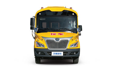 Χρησιμοποιημένο YUTONG σχολικό λεωφορείο 7435x2270x2895mm γενική διάσταση με τη μηχανή της Cummins
