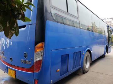 ZK6938H9 μπλε χρησιμοποιημένο Yutong μεταφέρει τη 39 χρησιμοποιημένη καθίσματα μεγάλη απόδοση ΕΤΟΥΣ λεωφορείων το 2010 ταξιδιών