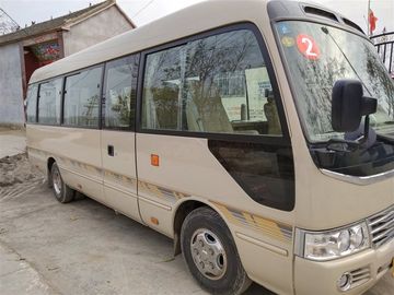 2017 χρησιμοποιημένο diesel TOYATO δεύτερος χεριών ακτοφυλάκων μίνι λεωφορείο 23 καθισμάτων λεωφορείων δεξί