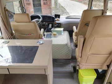 2017 χρησιμοποιημένο diesel TOYATO δεύτερος χεριών ακτοφυλάκων μίνι λεωφορείο 23 καθισμάτων λεωφορείων δεξί
