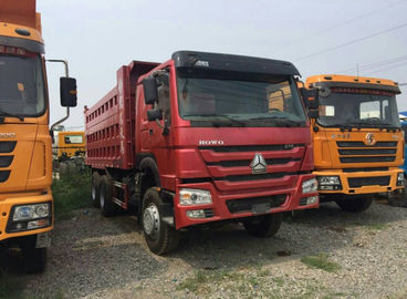 Χρησιμοποιημένο φορτηγό απορρίψεων ικανότητας ωφέλιμων φορτίων 30 τόνου, χρησιμοποιημένα Tipper HOWO εμπορικό σήμα φορτηγά