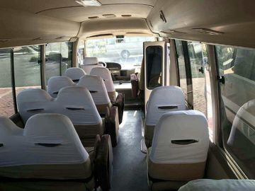 1HZ 6 χρησιμοποιημένο λεωφορείο πόλεων diesel κυλίνδρων Toyato με 19-29 μίνι λεωφορεία Seaters