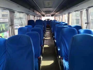 Diesel λεωφορείων και επιβατηγών οχημάτων από δεύτερο χέρι Yutong 63 καθίσματα πορφύρα 2013 ετών LHD