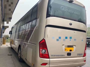 YC χρησιμοποιημένο diesel 55 έτους λεωφορείων 2015 ακτοφυλάκων μηχανών LHD Yutong κάθισμα 12 μέτρο