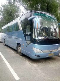 Λεωφορείο Zk 6122 τουριστών από δεύτερο χέρι Yutong diesel λεωφορείο λεωφορείων 55 Seater με το βίντεο εναλλασσόμενου ρεύματος