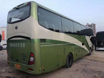 Χρησιμοποιημένο λεωφορείο 12m πόλεων Yutong 55 καθισμάτων χειρωνακτικό ευρο- ΙΙΙ εκπομπή μήκους