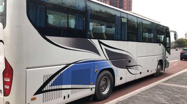 Άσπρο χρώμα 11m χρησιμοποιημένο μήκος λεωφορείο 51 λεωφορείων Yutong έτος μηχανών 2016 Yuchai καθισμάτων
