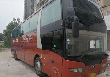 2013 χρησιμοποιημένο έτος πρότυπο λεωφορείο 57 λεωφορείων Zk6125 Yutong καθίσματα με τον ασφαλείς αερόσακο/την τουαλέτα