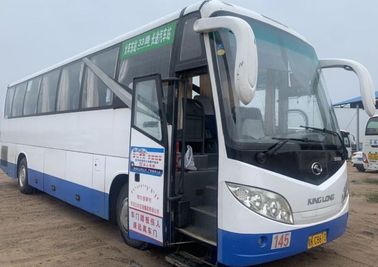 Χρησιμοποιημένο λεωφορείο 51 λεωφορείων χρησιμοποιημένη καθίσματα μηχανή Cummis λεωφορείων λεωφορείων βασιλιάδων μακριά χειρωνακτική
