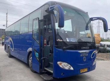 Το μπλε χρώμα εμπορικών σημάτων Sunlong χρησιμοποίησε το λεωφορείο 51 καλή συνθήκη 3600mm λεωφορείων καθισμάτων ύψος λεωφορείων