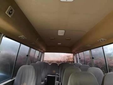 1HZ χρησιμοποιημένο λεωφορείο 30 ακτοφυλάκων μηχανών diesel η Toyota χειρωνακτικό κιβώτιο εργαλείων καθισμάτων με το εναλλασσόμενο ρεύμα