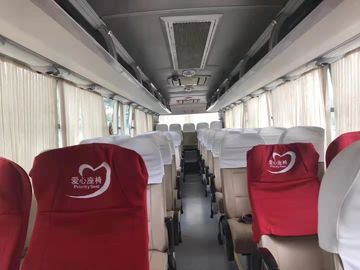 Χρησιμοποιημένα τα diesel λεωφορεία 6122 τύπος 53 Yutong καθίσματα μηχανή 2014 ετών YC άφησαν το Drive