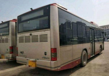 Χρησιμοποιημένο λεωφορείων CNG Yutong αστικό λεωφορείο 19000KM πόλεων 70 καθισμάτων LHD λεωφορείο λεωφορείων τουριστών απόστασης σε μίλια