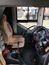Ισχυρό μεγάλο χρησιμοποιημένο εμπορικό λεωφορείο 71 μηχανών πίσω διπλοί άξονες diesel καθισμάτων με το εναλλασσόμενο ρεύμα διώροφο