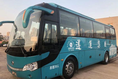 το diesel Yutong ZK6908 μήκους 9m χρησιμοποίησε το εμπορικό έτος 39 λεωφορείων το 2015 πιστοποίηση καθισμάτων ISO
