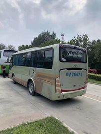 Χρησιμοποιημένο ZK6809 πετρελαιοκίνητο λεωφορείο Yutong 35 καθισμάτων με την απόσταση σε μίλια 2450mm 65000km πλάτος λεωφορείων
