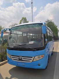 Μικρά χρησιμοποιημένα λεωφορεία Yutong με 25 ευρώ ΙΙΙ λεωφορείο ZK6660D καθισμάτων από δεύτερο χέρι στάσεων εκπομπής