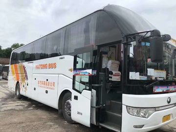 Χρησιμοποιημένο Yutong λεωφορείο λεωφορείων από δεύτερο χέρι αερόσακων 100km/H Yutong πορτών λεωφορείων ZK6122 διπλό