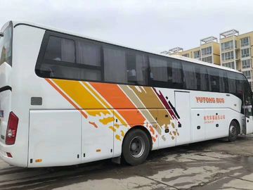 Χρησιμοποιημένο Yutong λεωφορείο λεωφορείων από δεύτερο χέρι αερόσακων 100km/H Yutong πορτών λεωφορείων ZK6122 διπλό