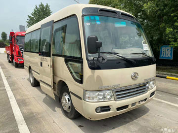 Diesel 19 κάθισμα 2016 χρησιμοποιημένος ακτοφύλακας λεωφορείων λεωφορείων Kinglong έτους 85kw