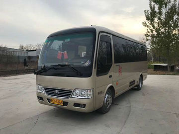 Yutong 19 καθισμάτων 2015 μίνι λεωφορείο λεωφορείων επιβατών έτους χρησιμοποιημένο ακτοφύλακας