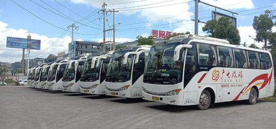 Το diesel 168kw Kinglong XMQ6898 2015 έτους χρησιμοποίησε το λεωφορείο 39/45 λεωφορείων καθίσματα πολυτέλειας καθισμάτων