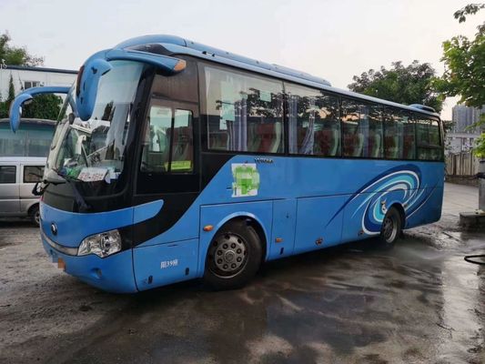 το από δεύτερο χέρι καθισμάτων 4250mm Wheelbase 162kw 39 μεταφέρει τα χρησιμοποιημένα λεωφορεία Yutong λεωφορείων λεωφορείων για τις πωλήσεις