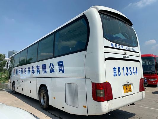Χρησιμοποιημένο λεωφορείο Yutong για ευρο- ΙΙΙ καλή συνθήκη πλαισίων χάλυβα πορτών 51Seats πωλήσεων πρότυπη ZK6122 διπλή