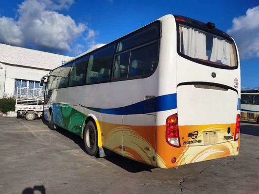 τα λεωφορεία Yutong χεριών καθισμάτων Zk6107 2$ος 100km/H 180kw 45 χρησιμοποίησαν τη καλή συνθήκη λεωφορείων Yutong με το εναλλασσόμενο ρεύμα