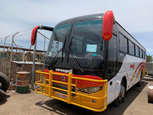 Χρησιμοποιημένο Zhongtong LCK6118 49 τουριστηκό λεωφορείο καθισμάτων RHD 6 κύλινδροι