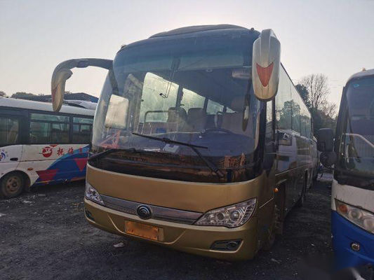 μήκος 37 καθισμάτων ενιαία πόρτα LHD 8.7m λεωφορείων επιβατών Yutong χρησιμοποιημένη ZK6878