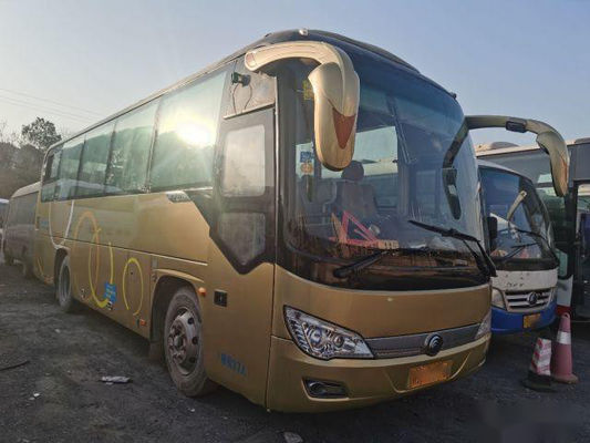 μήκος 37 καθισμάτων ενιαία πόρτα LHD 8.7m λεωφορείων επιβατών Yutong χρησιμοποιημένη ZK6878