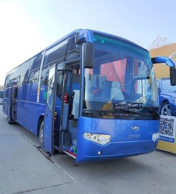 Υψηλότερο KLQ6129 53 οπίσθια μηχανή καθισμάτων χρησιμοποίησε το διπλό χάλυβα Chiassis πορτών λεωφορείων λεωφορείων